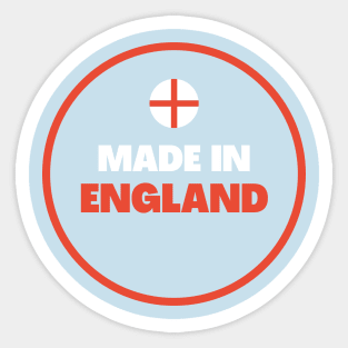 Made in England Sticker